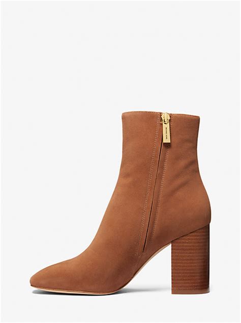 perla michael kors|Perla Suede Ankle Boot .